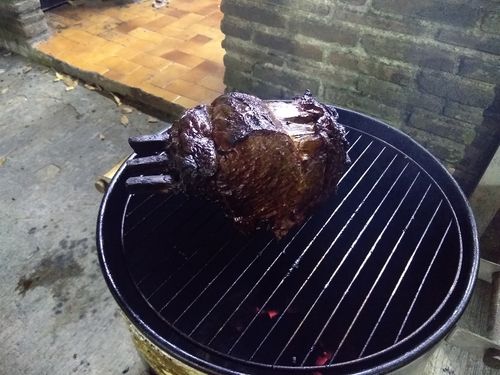 Reseña con foto de un cliente sobre Prime Rib Pieza Básica