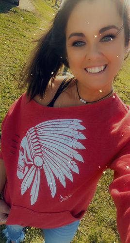 Customer photo review of 3 - Apache Wide Neck Hoodie