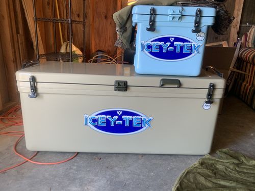 Customer photo review of ICEY-TEK Classic 25 QT Roto-molded Cooler | A Small Ice Chest That Can Do It ALL