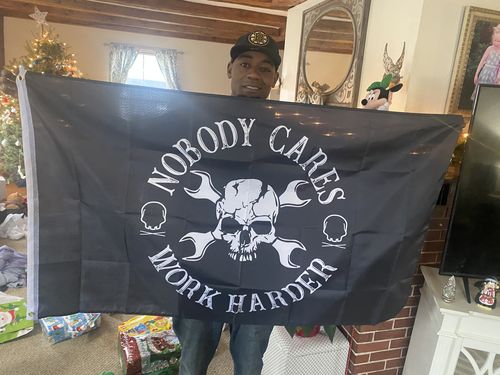 Customer photo review of 405 - Nobody Flag