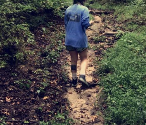 Customer photo review of Women Hiking and Trekking Sneakers