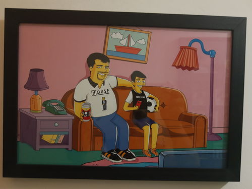 Customer photo review of RETRATO EM ARQUIVO DIGITAL FAMILIA AMARELA