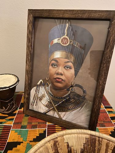 Customer photo review of The Egyptian Queen - Custom Poster