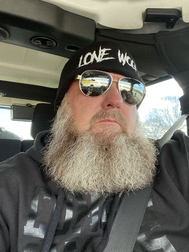Customer photo review of 574 - Lone Wolf Beanie