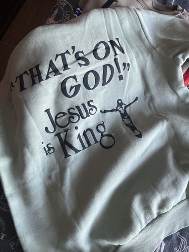 Customer photo review of "If Ye Can, We Can" Hoodie