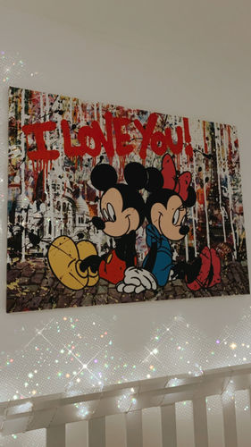 Customer photo review of Tableau Mickey Minnie Loves
