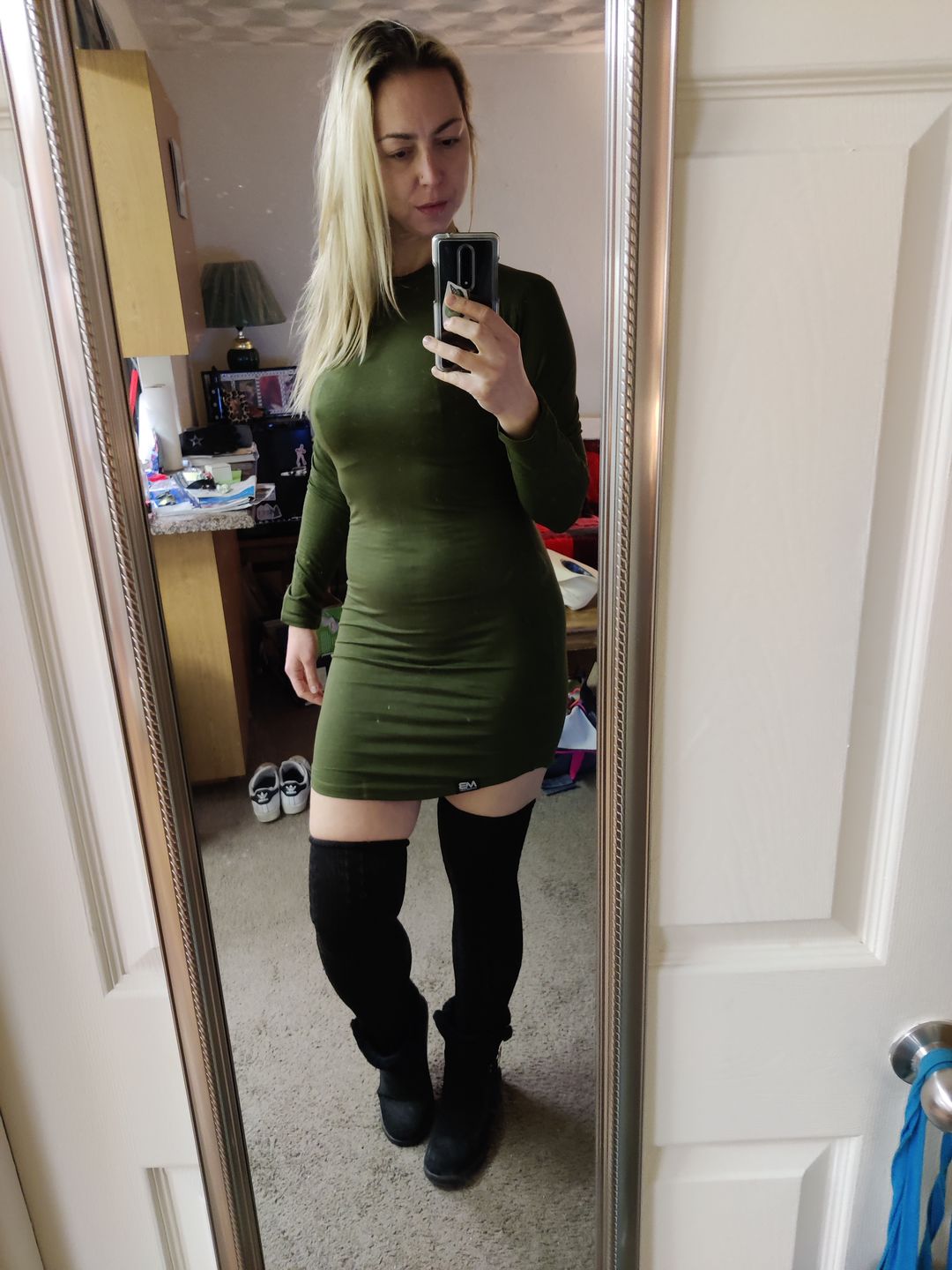 Customer photo review of Minibeast Long Sleeve T-Shirt Dresses