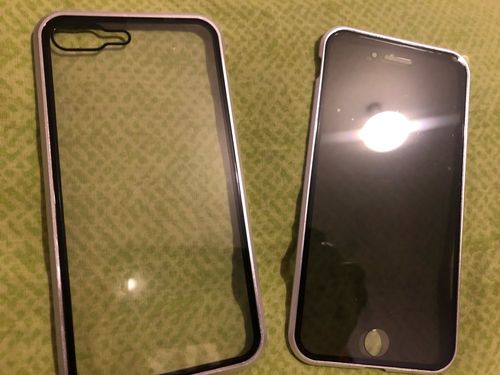 Customer photo review of Powerful Anti-peep Magnetic Phone Case
