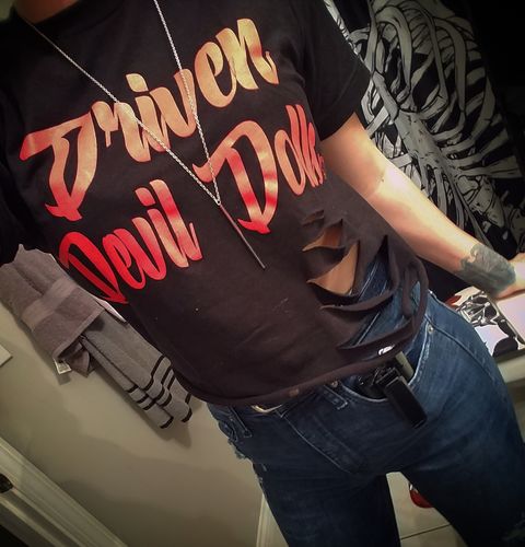 Customer photo review of #Devil Doll Crop Top - 025