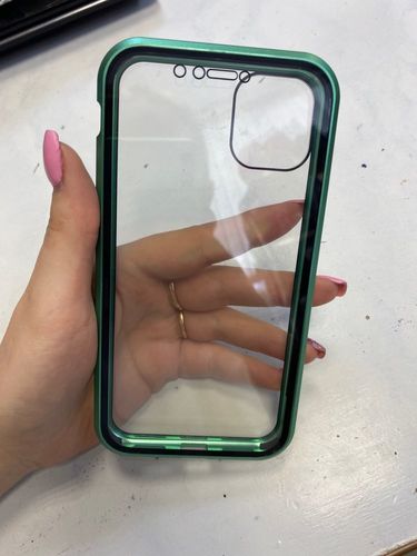 Customer photo review of Powerful Anti-peep Magnetic Phone Case