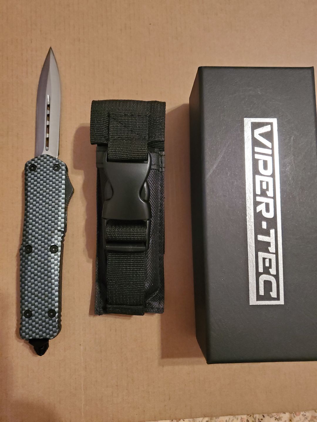 Customer photo review of Carbon Fiber Ghost D/A OTF (Multiple Blade Styles Available)