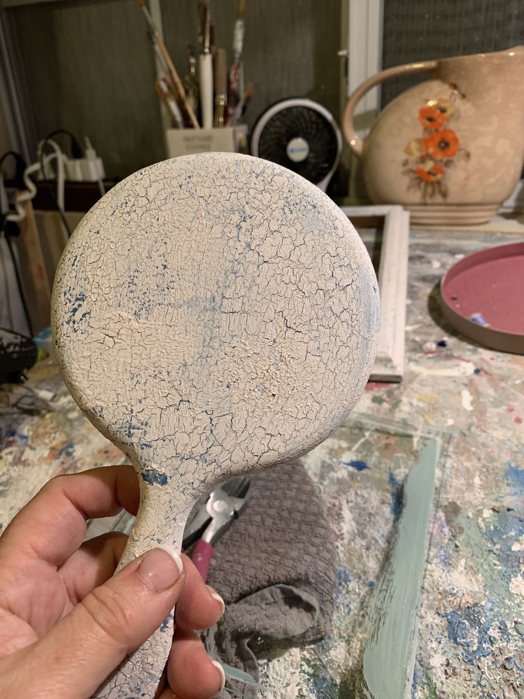 Customer photo review of Cracked Patina