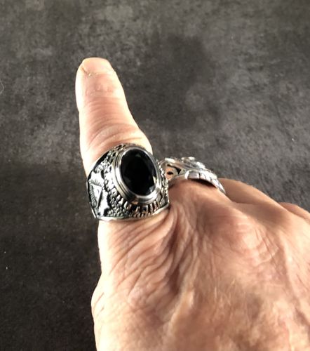 Customer photo review of TOTEM GEMSTONE RING