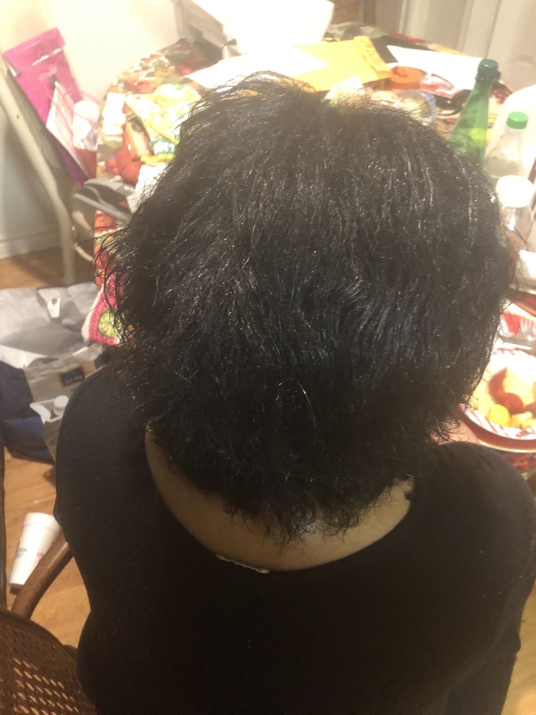Customer photo review of Hair Vitamins & Spirulina