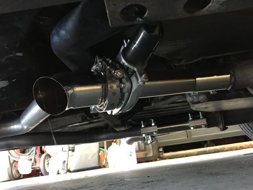 Customer photo review of SPELAB 2.0/2.25/2.5/3  Inch Dual Electric Exhaust Cutout Valve Remote Switch