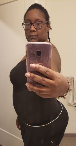 Customer photo review of Manifest Tie On Waist Beads