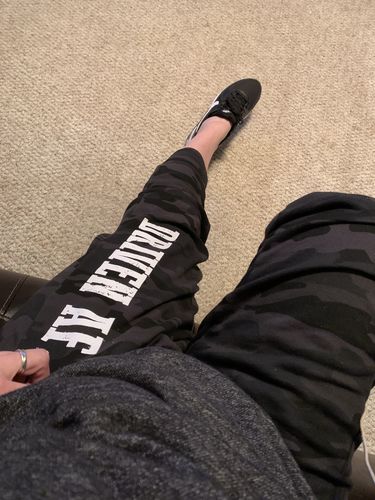 Customer photo review of 184 - Driven AF Unisex Joggers