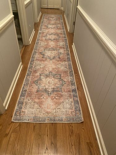 Customer photo review of Distressed Vintage Cezanne Terracotta Sky Runner