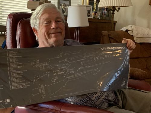 Customer photo review of M1 Garand Schematic Rifle ProMat