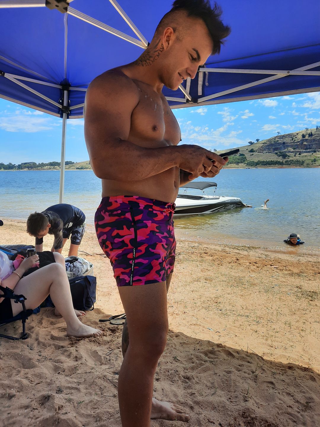 Customer photo review of Pink Camo - 3"