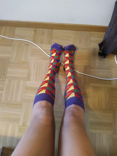Customer photo review of The Classic Afrisocks Collection