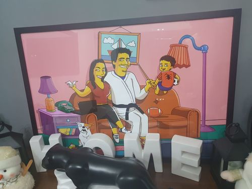 Customer photo review of RETRATO EM ARQUIVO DIGITAL FAMILIA AMARELA