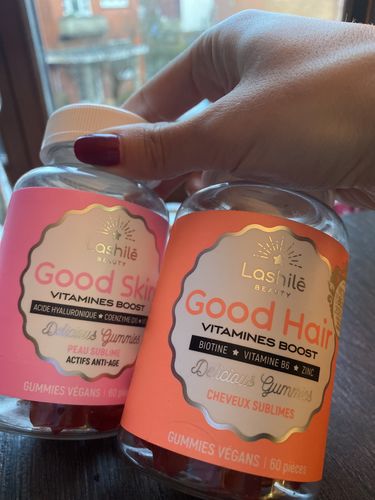 Customer photo review of Pack Hair et Skin - 3 mois