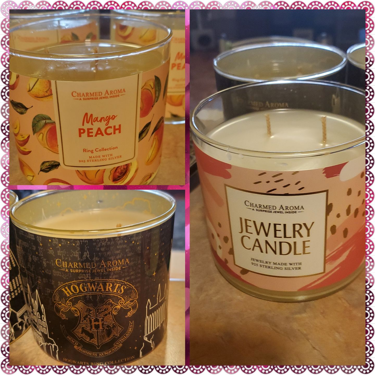 Customer photo review of Surprise Candle - 925 Sterling Silver Jewelry Collection