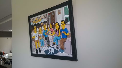 Customer photo review of RETRATO EM ARQUIVO DIGITAL FAMILIA AMARELA