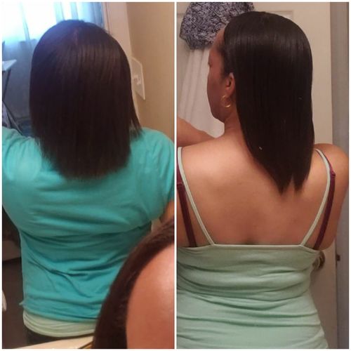 Customer photo review of PureFix Hair Elixir