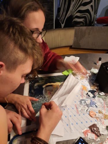 Customer photo review of Diamond Painting - Dein Wunschmotiv