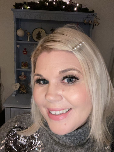 Customer photo review of Amethyst Magnetic False Eyelashes