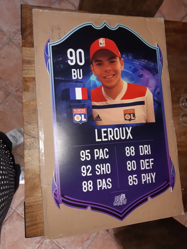 Customer photo review of CARTE FUT EDITION CHAMPION'S LEAGUE SPECIAL