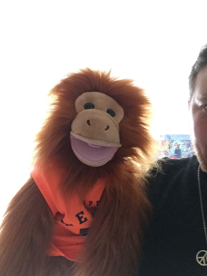 Customer photo review of Orang-Outan  Marionnette