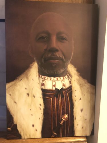Customer photo review of The Young King - Custom Canvas