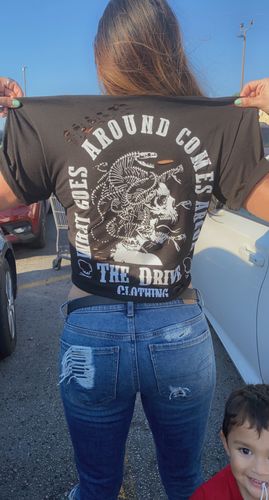 Customer photo review of 226 - Goes Around Crop Top