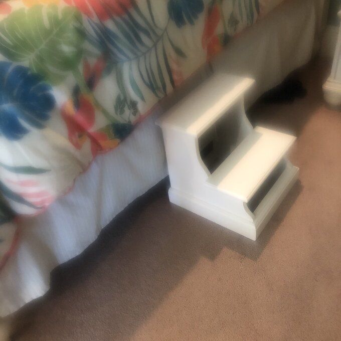 Customer photo review of Halifax Steps - White