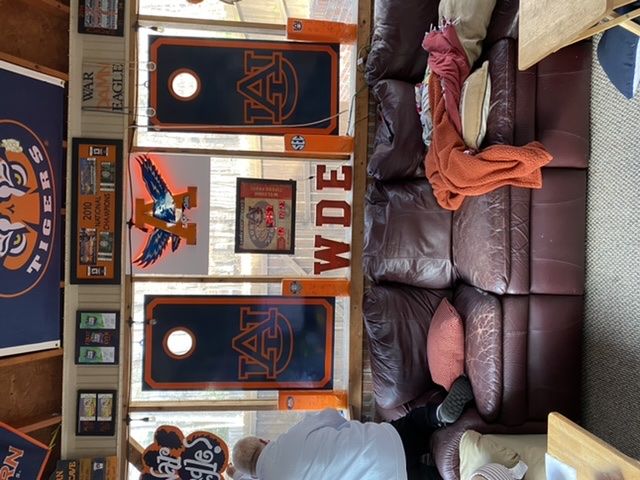 Customer photo review of Auburn University War Eagle 3D Vintage Metal Artwork