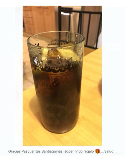 Customer photo review of Vasos del Catador x Francisco Saavedra y El Catador