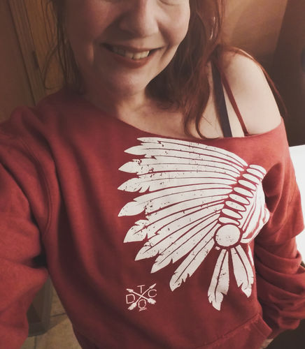 Customer photo review of 3 - Apache Wide Neck Hoodie