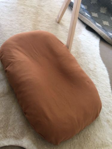 Customer photo review of Cushioned Nest Sleep Pillow