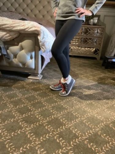 Customer photo review of Scallop Active Legging - Black