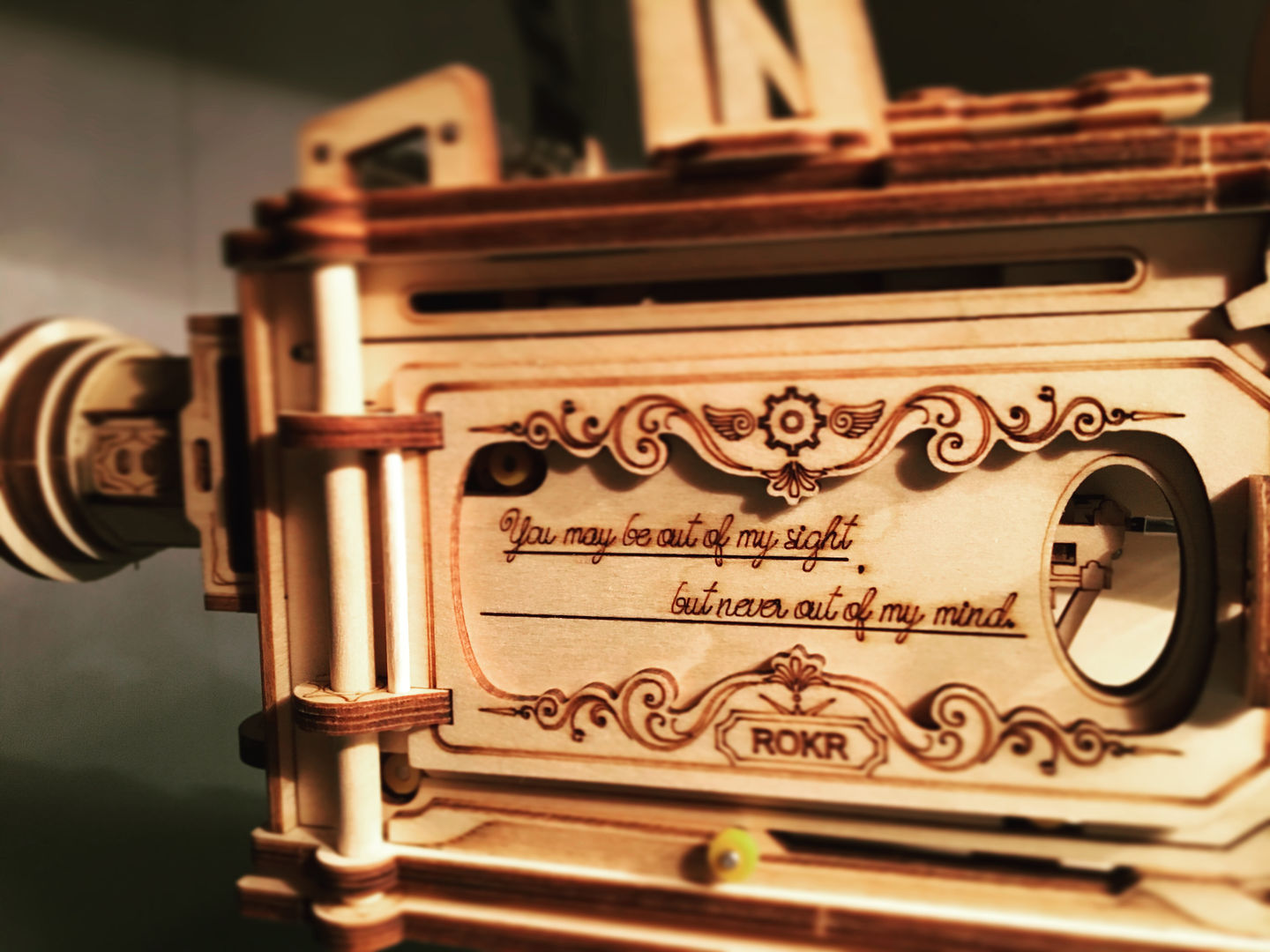 Customer photo review of retro Projector | Vitascope