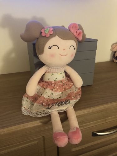 Customer photo review of Personalized Gloveleya Spring Girl Doll With Gift Bag - 5 Colors