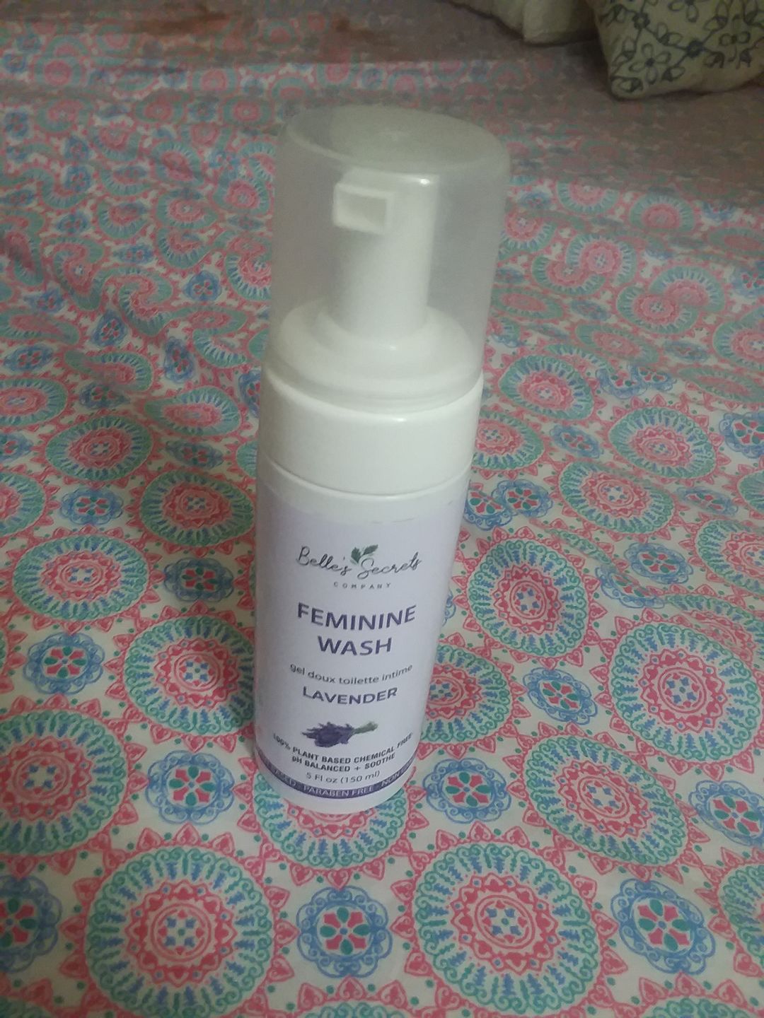 Customer photo review of Belle's Calming Lavender Wash