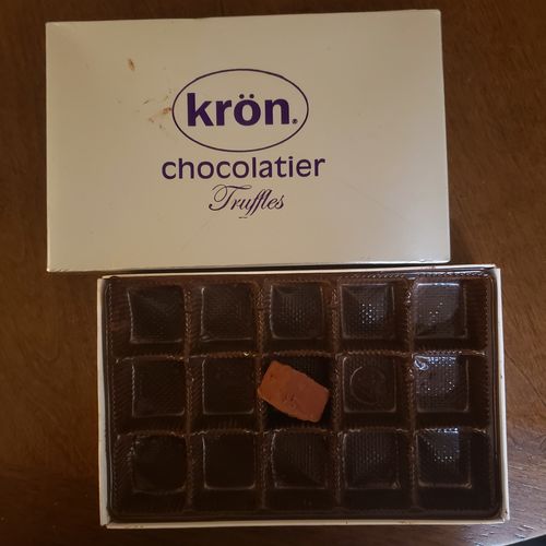 Customer photo review of Budapest Truffles