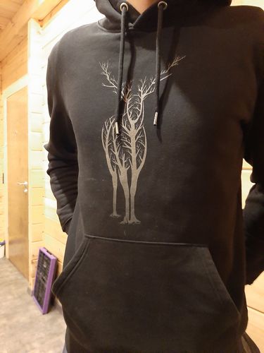 Customer photo review of NATURVERBUNDEN - Bio Unisex Hoodie (PREMIUM)