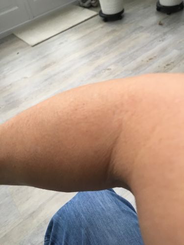 Customer photo review of Body Cream with Chia Oil