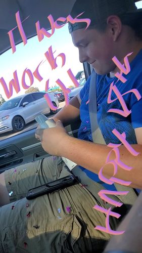 Customer photo review of Spring Loaded Dick Bomb!