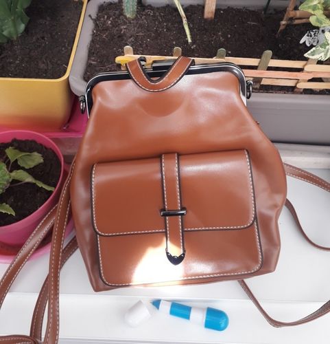 Customer photo review of Manila Backpack